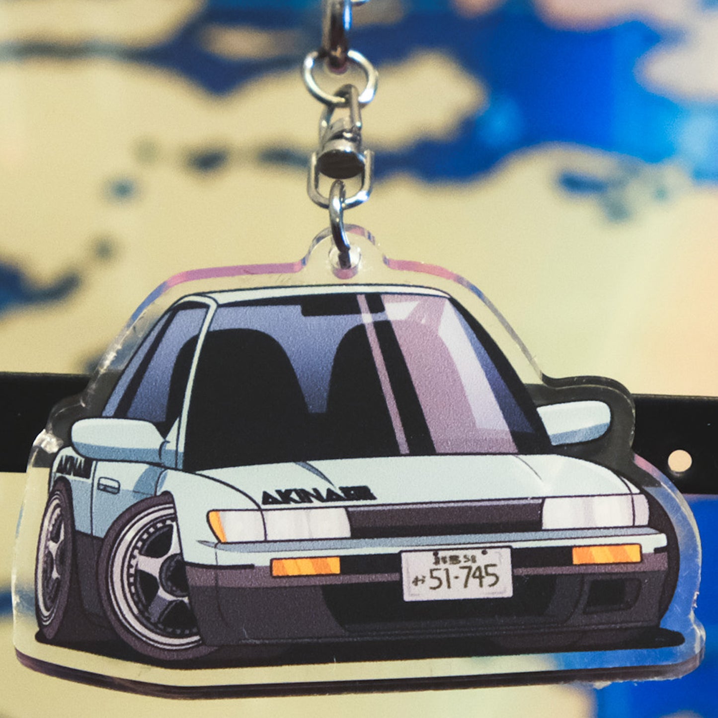 Iketani's Silvia S13 Keychain