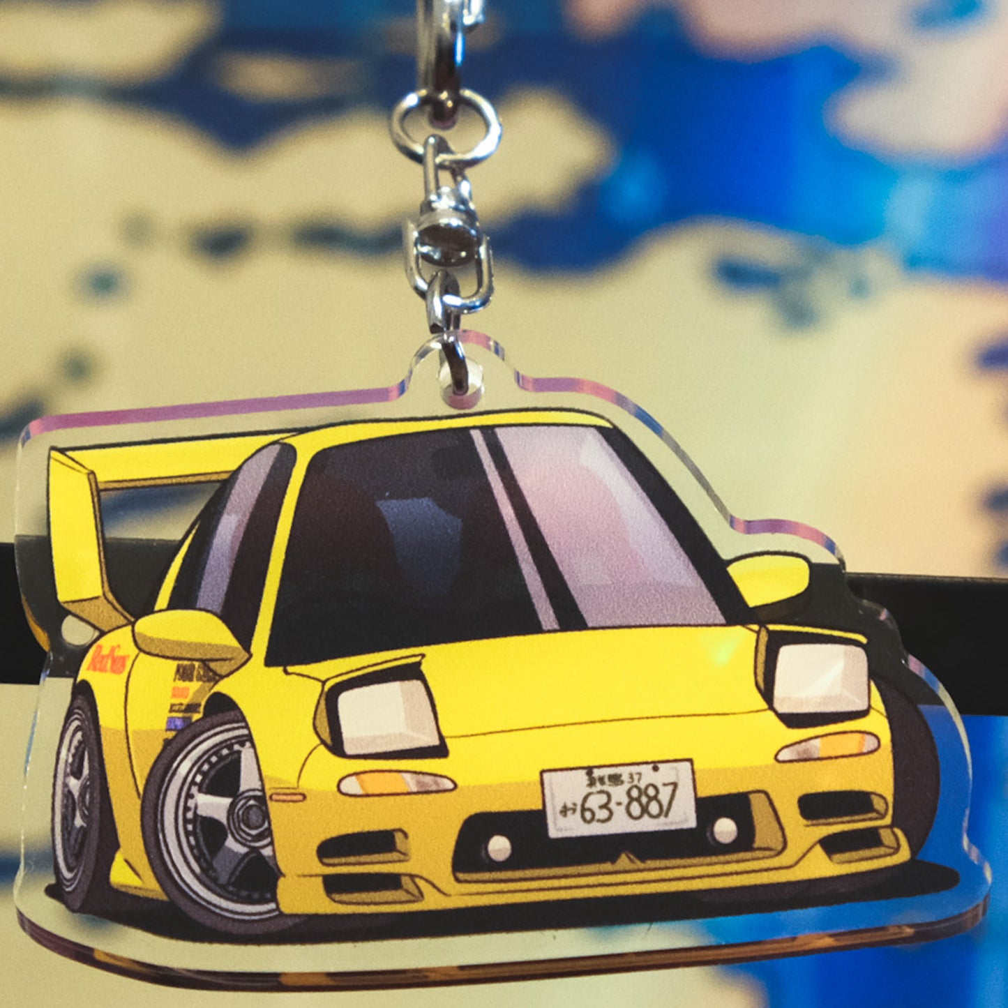 Keisuke's RX7 FD3S Keychain