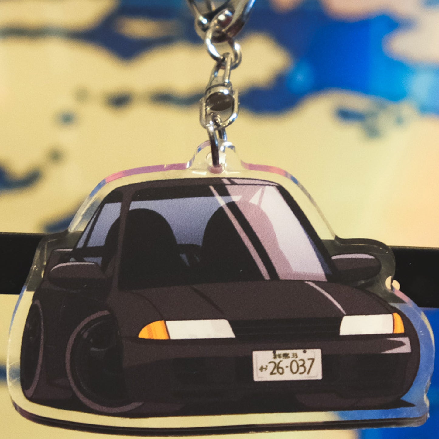 Nakazato's Skyline R32 GTR Keychain