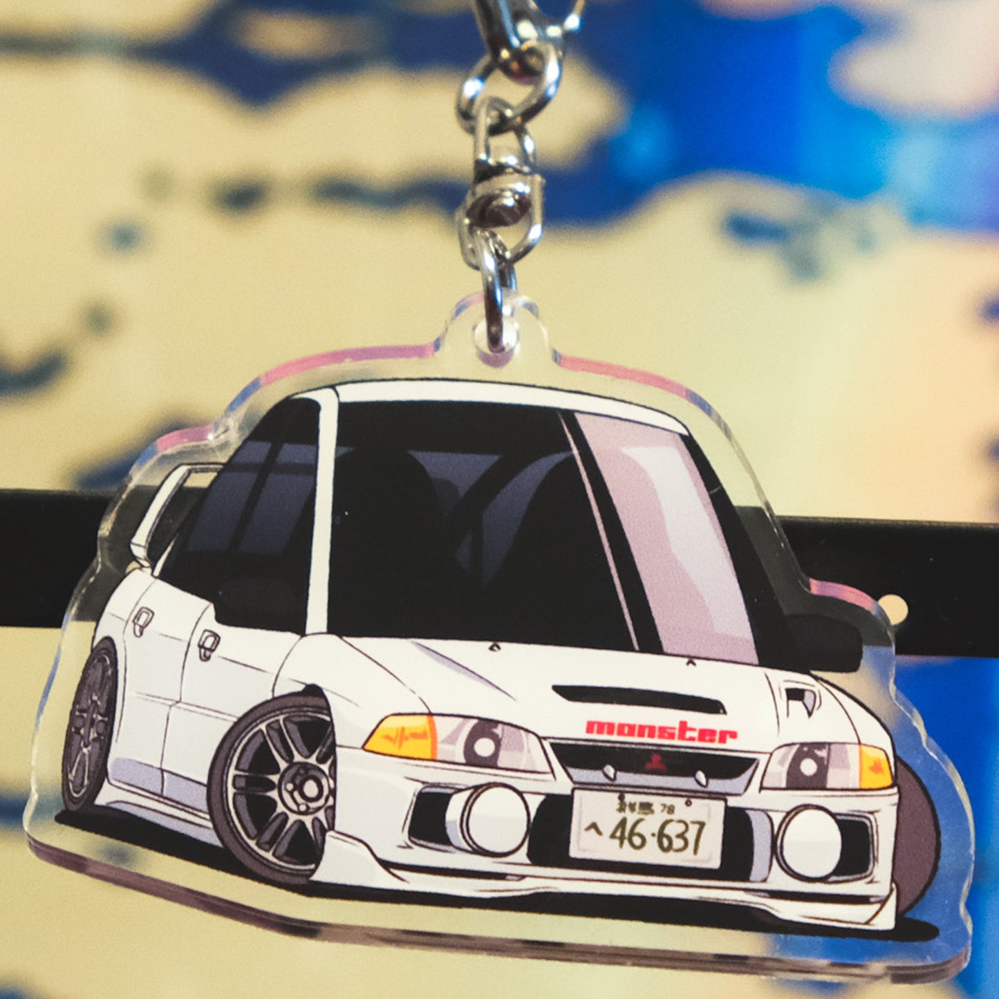Seiji's Lancer Evolution 4 IV Keychain