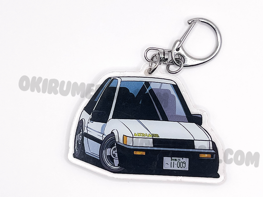 Itsuki's AE85 Levin Keychain