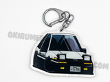 Takumi's AE86 Trueno Keychain