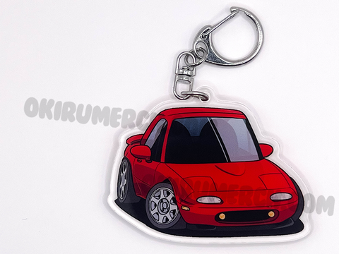 Toru's Miata MX-5 Eunos Roadster Keychain
