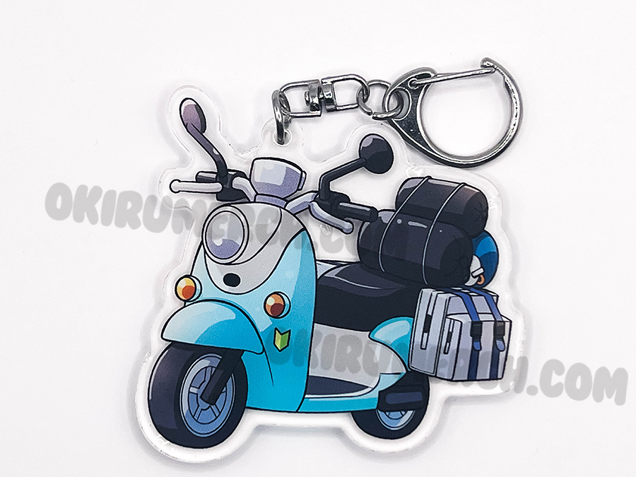Rin's Scooter Keychain
