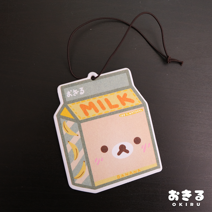 Banana Milk Korilakkuma Air Freshener